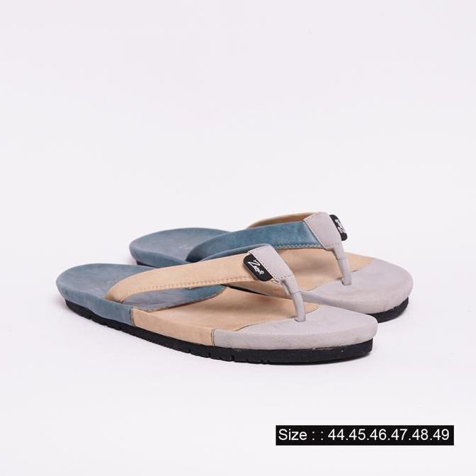 BSize Jumbo Sandal 44 45 46 47 48 49 Sandal Flat Slide Jepit Selop Japit Warna Warni Casual Pria 6Mo