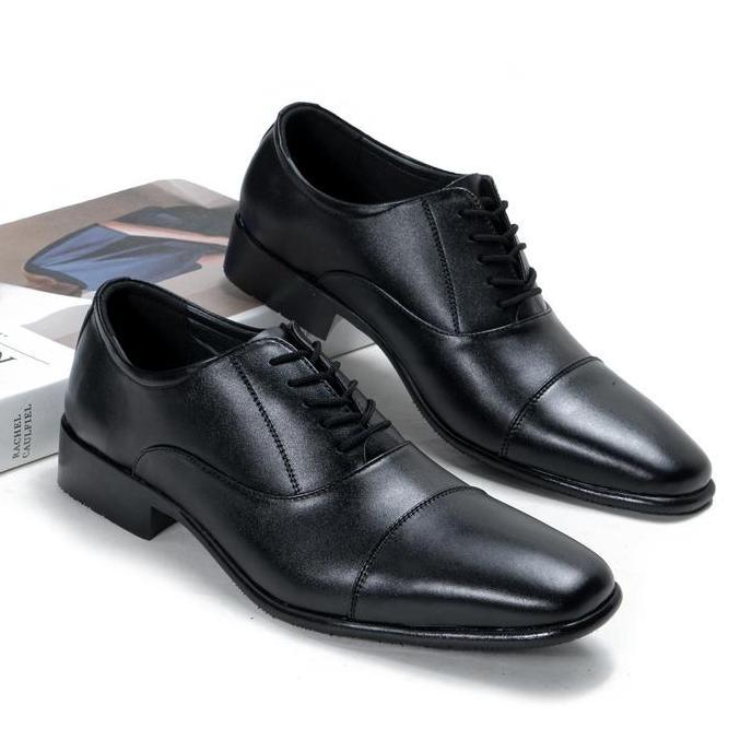 Sepatu Pria Pantofel Formal Tali Orinal Fordza F7002