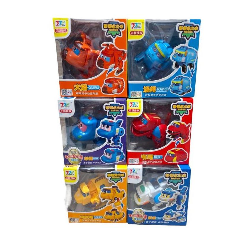 Bangpredi321 - Mainan Anak GOGO DINO / GOGO DINO Robot Transformer Petualangan Dino Robot