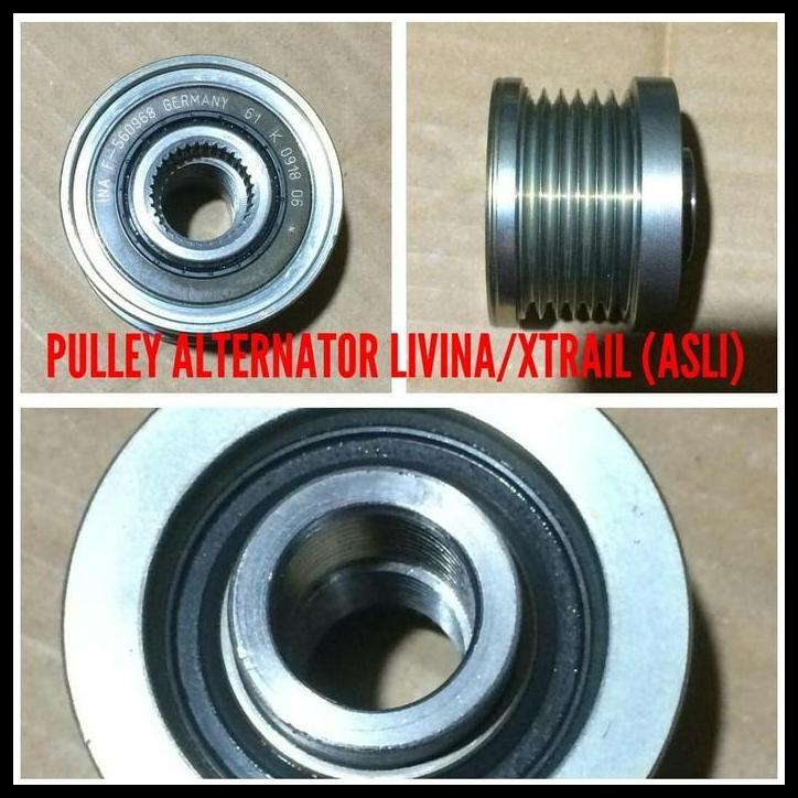 DISKON PULLEY ALTERNATOR NISSAN LIVINA 1.5/XTRAIL T30 