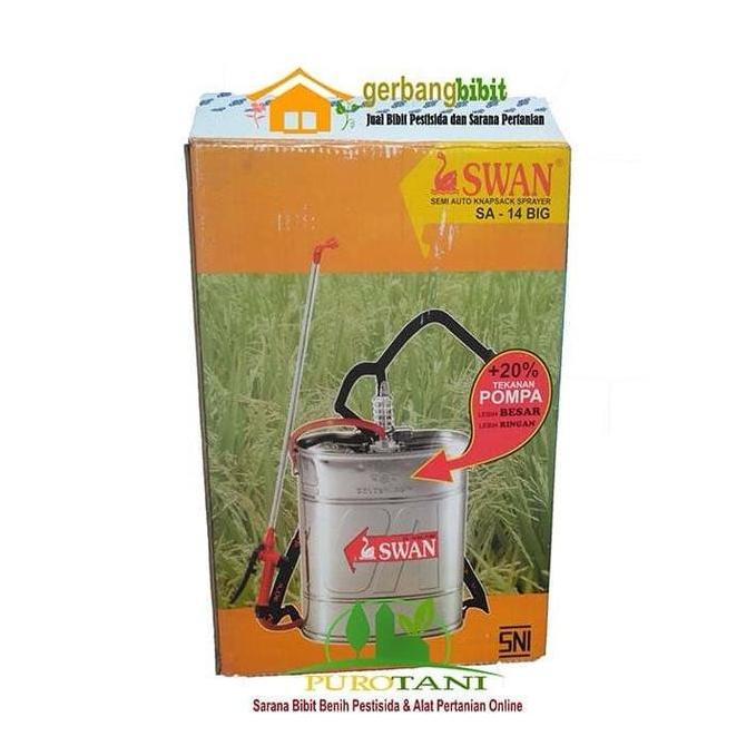 Tangki Semprot Sprayer Swan Manual 14 Lt Stainless Tanaman