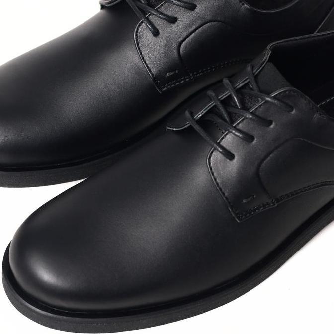 Bradleys Porto Black - Sepatu Kulit Pantofel Pria Sepatu Formal