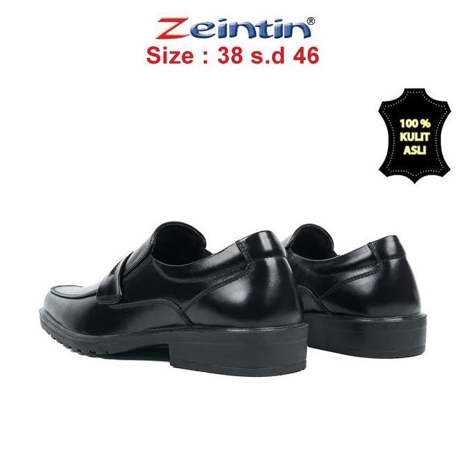 Zeintin - Sepatu Pantofel Kantor Hitam Pantofel Pria Sepatu Formal Zeintin AJ Shoes Kerja Fantofel