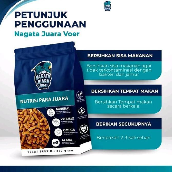 Tqs Voer Nagata Juara Nutrisi Untuk Burung Murai Batu Kacer Cendet Dan Semua Burung Kicau