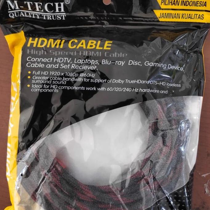 Kabel Hdmi 5 meter Serat Jaring