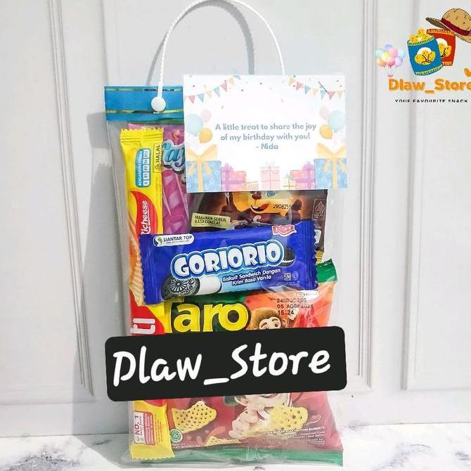 (ISI 15 PCS ) Termurah Dan Terlaris Paket Snack Ulang Tahun Anak Hampers Ultah Bingkisan Snack Paket