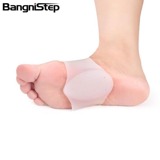 Terapi Kaki Datar Silikon Penyangga Lengkungan Kaki Datar Arch Support