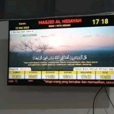 Jam Jadwal Sholat TV . JWS TV . Jam Masjid TV , Versi 2