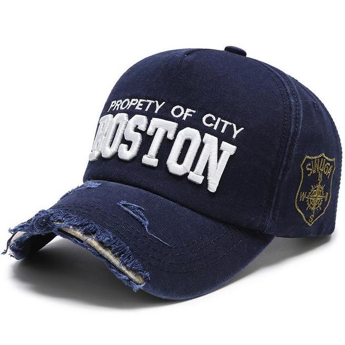 AXELINE - TOPI BASEBALL BOSTON ROBEK PRIA WANITA UNI