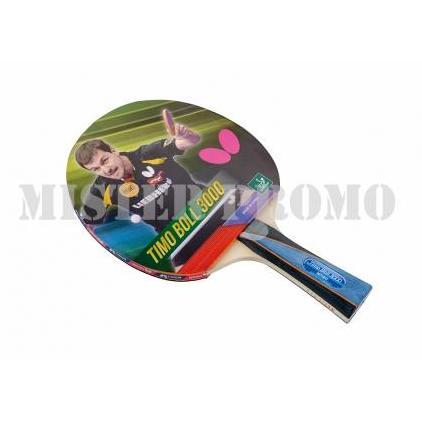 Bet BUTTERFLY Timo Boll 3000 + Bola Bat Tenis Meja Pingpong