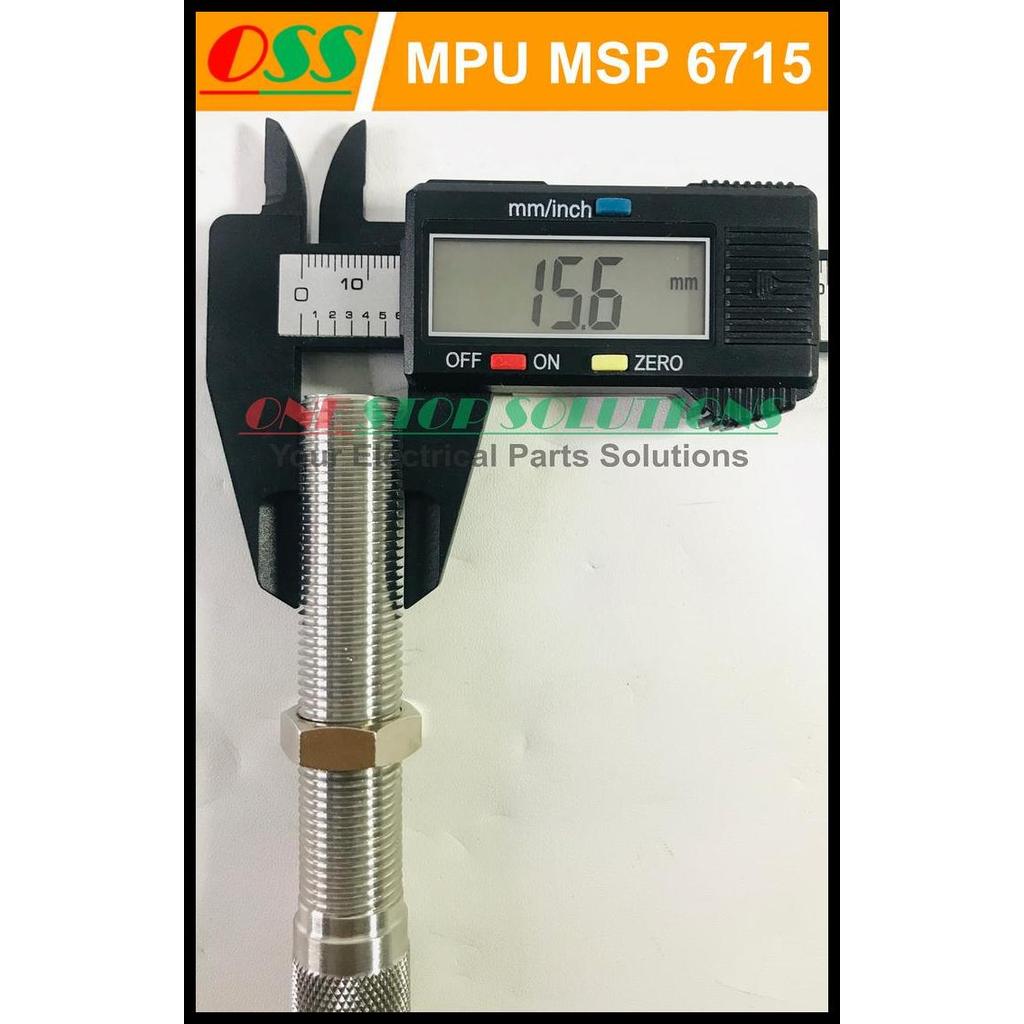 HOT DEAL MPU MSP6715 MSP 6715 M16*1.5 MAGNETIC PICK UP UNIT SENSOR RPM