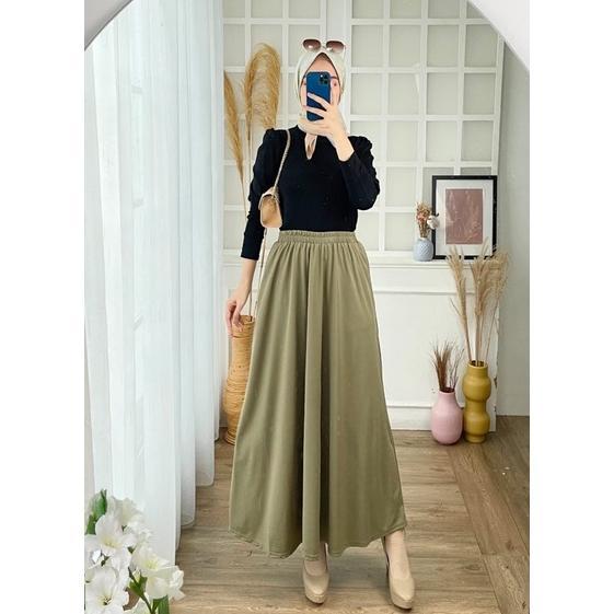 ROK POLOS MAYUNG PREMIUM / BASIC SKIRT / MAY SKIRT ROK PANJANG MURAH KERJA MUSLIMAH HIJAB NGANTOR KU