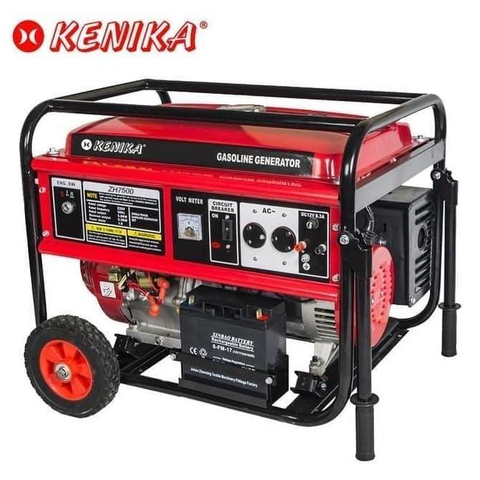 Genset 6500Watt-Kenika Gasoline Generator Zh 7500