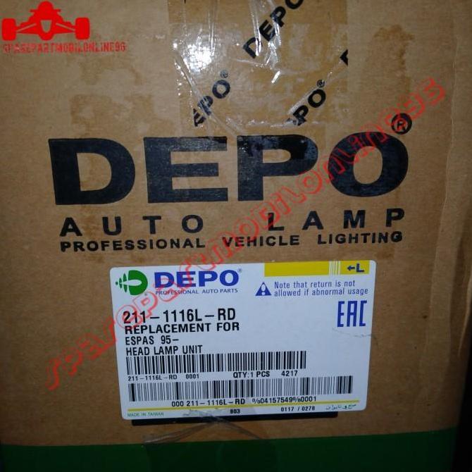 Head Lamp Lampu Depan Daihatsu Espass DEPO Original