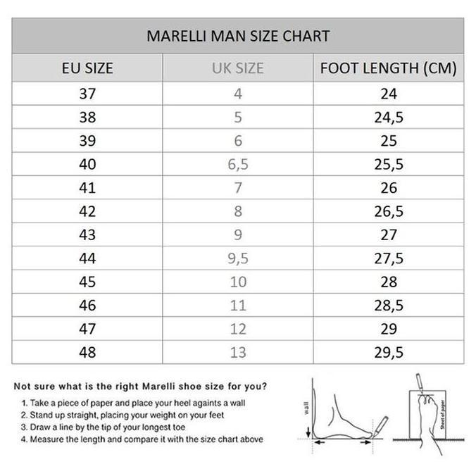 Marelli Sepatu Pantofel Formal Pria Kantor Black  kulit asli - LV 078