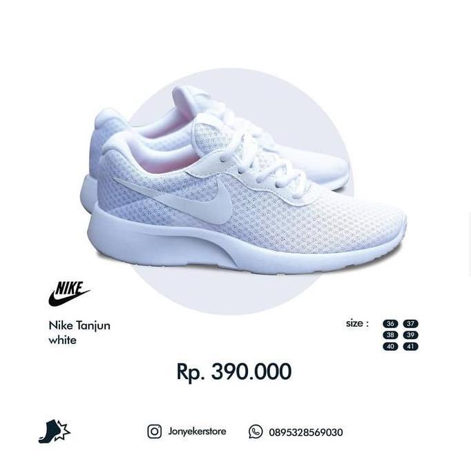 Nike Tanjun full white Orinal