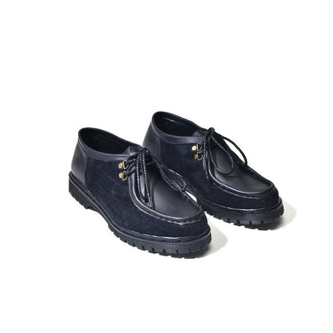 Sepatu Kulit Pria | Floodyblue | Memphis Cruel Black Shoes Flat