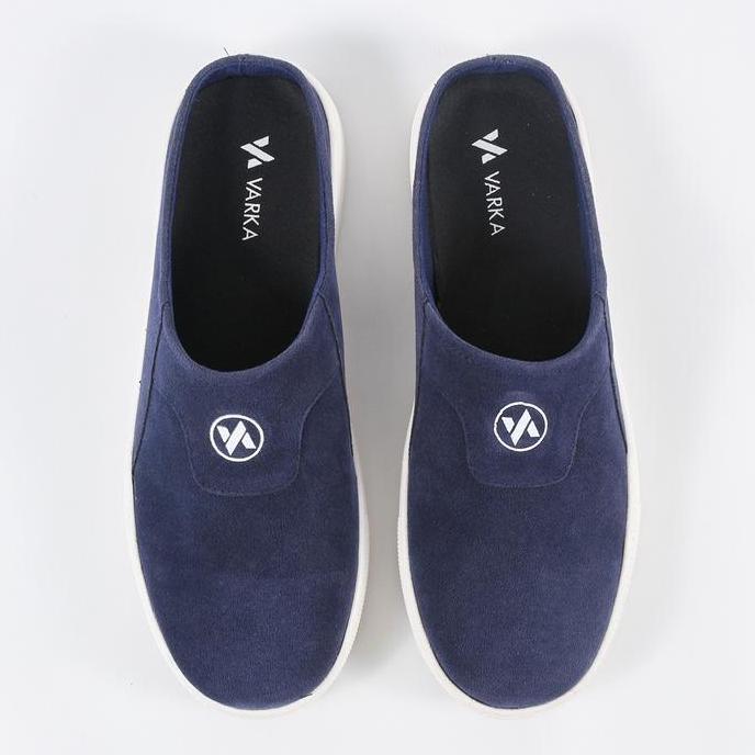 Sendal Bustong Pria Terbaru V 4067 Brand Varka Sandal Slip On untuk Santai Jalan Jalan Trendi Berkua