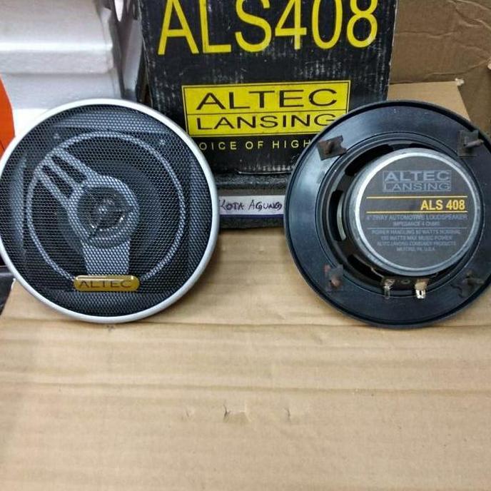 speaker coaxial 2way 4" altec lansing als408 Terlaris