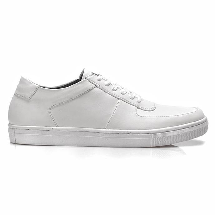 Sepatu Sneakers Pria Casual REYLMAN FAMO Full White Series