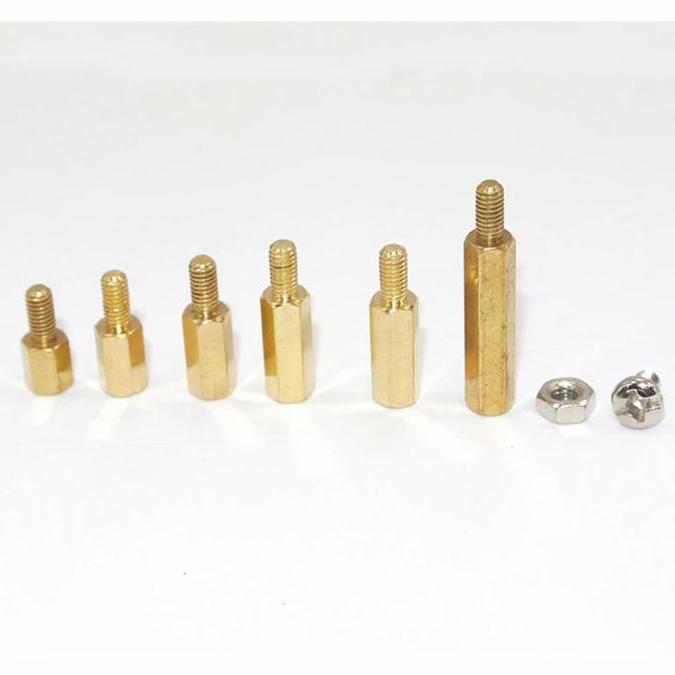 Spacer Set Pcb Kaki Dudukan Penyangga Pcb Stand Off Spaser Kit Baut Premium