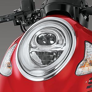 Garnish Lampu Depan Headlight Scoopy 2021 Original Dan Terpercaya