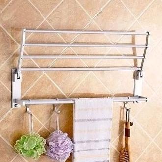 Rak Handuk Kamar Mandi / Gantungan Handuk Kamar Mandi / Gantungan Almenium