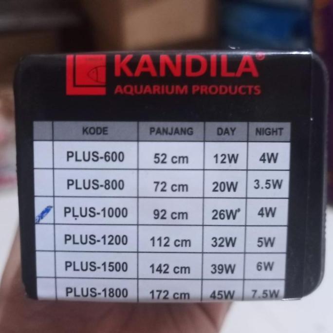 LAMPU LED KANDILA PRO RED DAY AND NIGHT UVA UVB