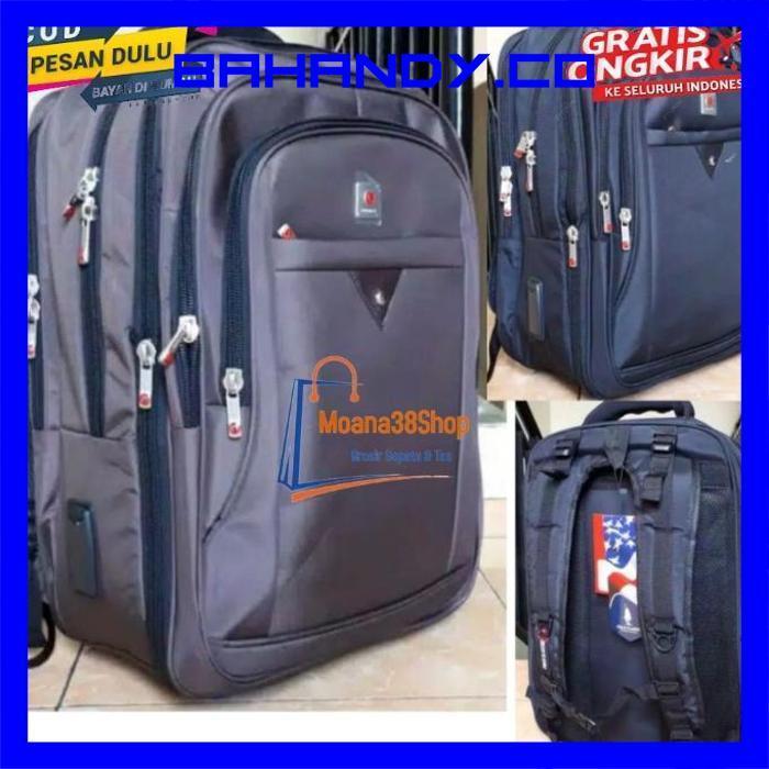 Wdm-2227 Tas Ransel Laptop Jumbo Ukuran 20In Polo Original Ransel Laptop Polo Clasic / Backpack Polo