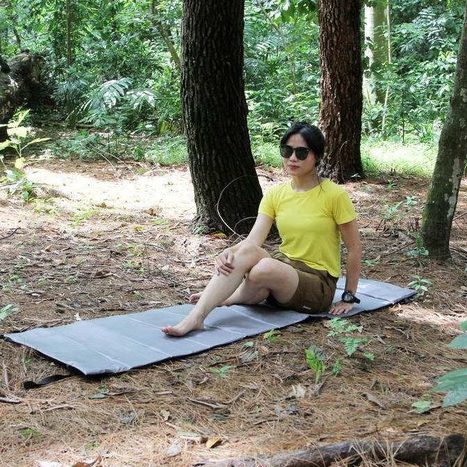 Matras Foam Lipat 3 Layers Matras Camping Alas Tidur Outdoor Tebal Outfrai