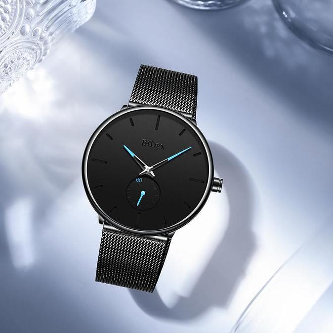 BIDEN jam tangan pria wanita fashion sport waterproof bisnis Jam Tangan Cowok