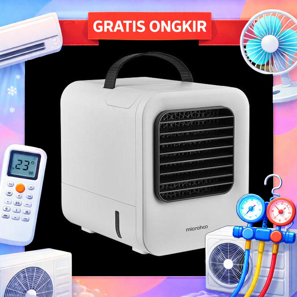 Microhoo Air Cooler Personal Air Conditioner Mini Ac Portable Sameday