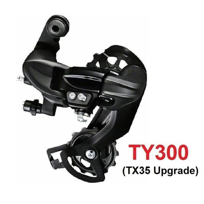 RD Shimano Tourney 6 7 8 Speed TX35 Rear TY300 Model 18 21 24 spd derailleur Sepeda gunung xc Lipat 