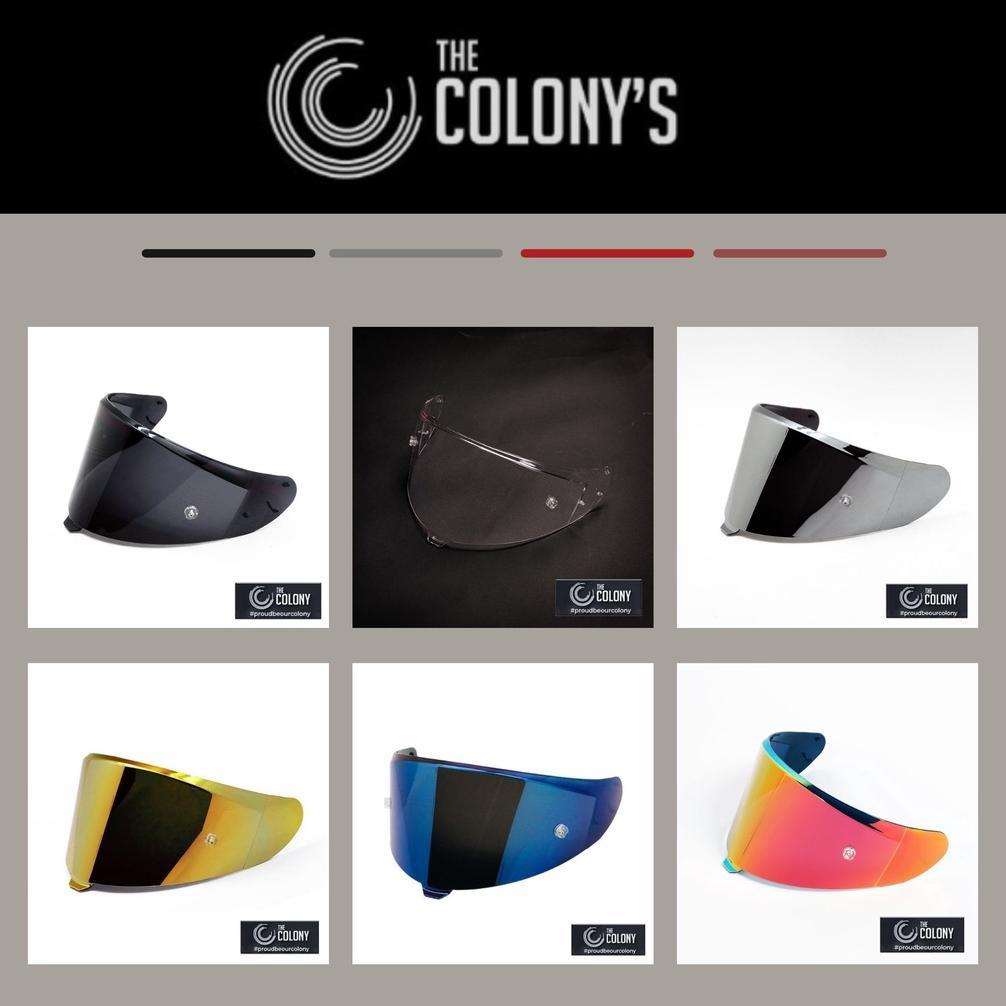KACA VISOR HELM NJS ZX-1R ZX1 ZX-1 ZXR1 ZX ONE IRIDIUM NEW| KACA FLAT NJS ZX-1R ORIGINAL NJS