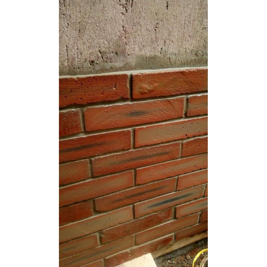 keramik bata tempel natural asli rustik