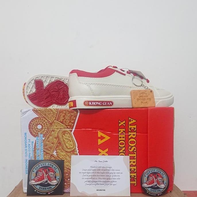 Aerostreet x KhongGuan Orinal Sepatu Sneakers Casual Pria Wanita