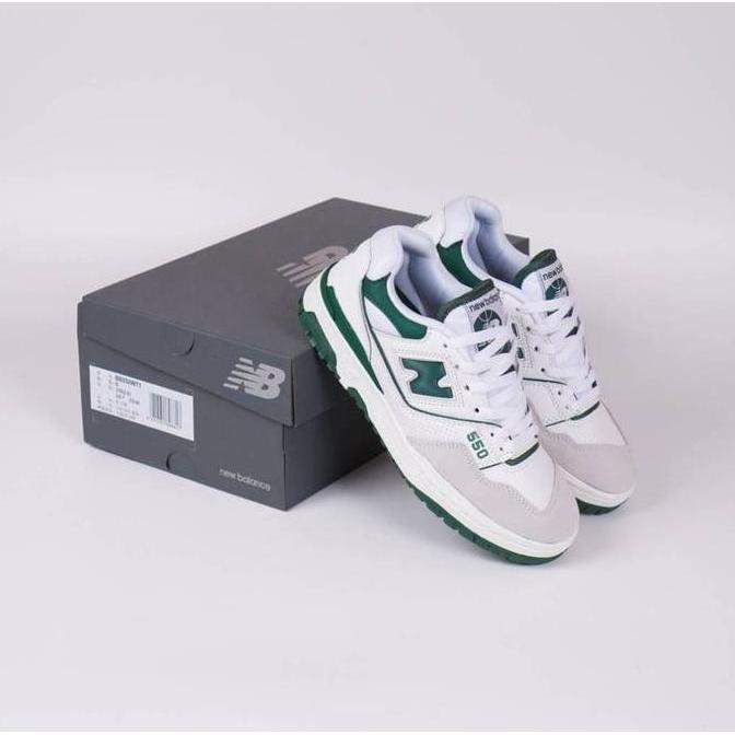 New balance 550 white green