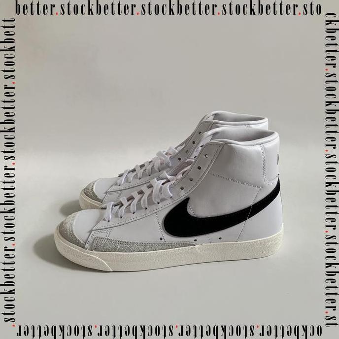 NIKE BLAZER MID 77 VINTAGE WHITE BLACK