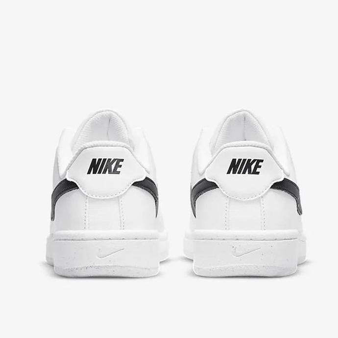 NIKE COURT ROYALE 2 LOW WHITE BLACK