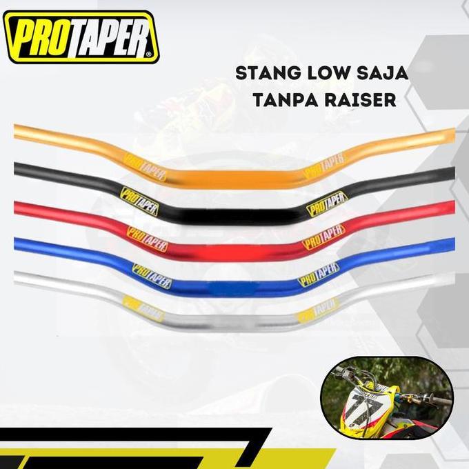 DISKON STANG PROTAPER TYPE LOW KLX TRAIL VIXION TIGER NMAX PCX BEAT MIO UNIVERSAL SEMUA MOTOR GOLD M