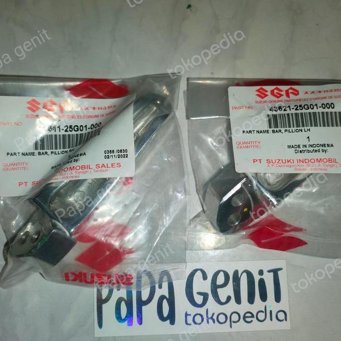step belakang spin 125 original kanan dan kiri pnp satria fu