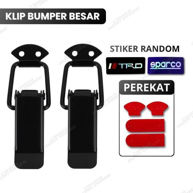 DISKON KLIP BEMPER MOBIL/ KLIP MOTOR BESAR DAN KECIL