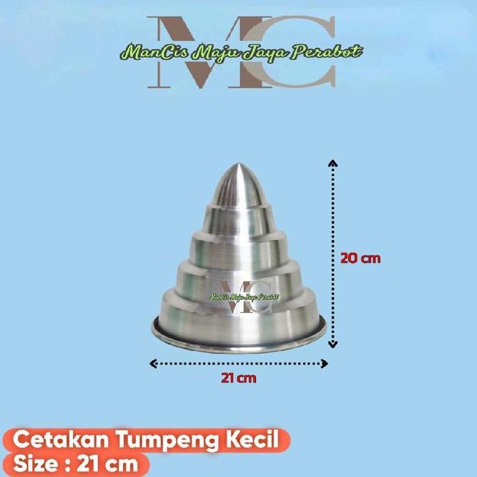 Ready Cetakan nasi tumpeng tingkat ukuran kecil / cetakan nasi susun