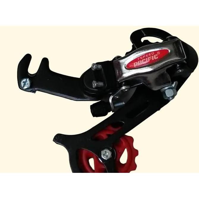 RD UNIVERSAL PACIFIC CHROME UNTUK SEPEDA MTB LIPAT 6-7 SPEED