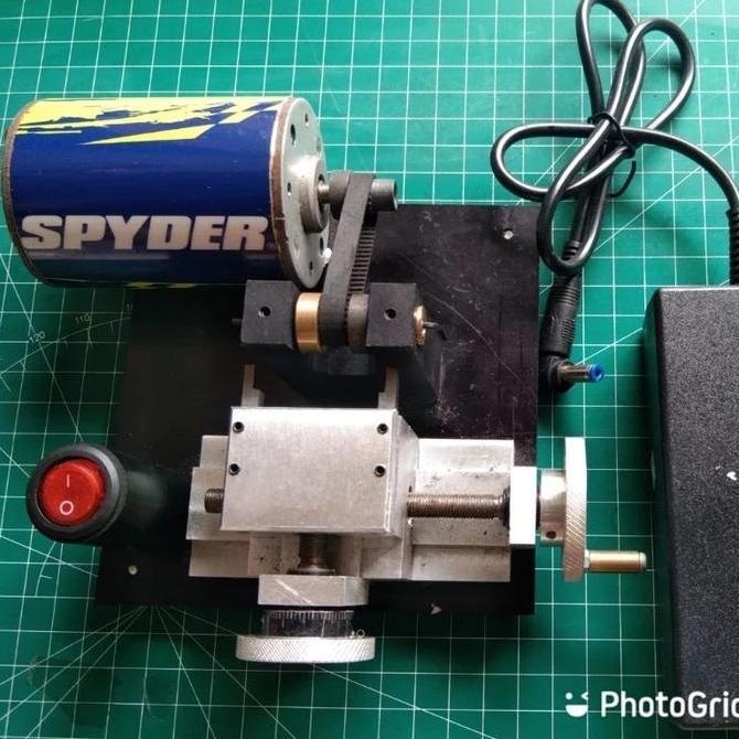 Mesin bubut ban tamiya  / alat bubut ban dan velg