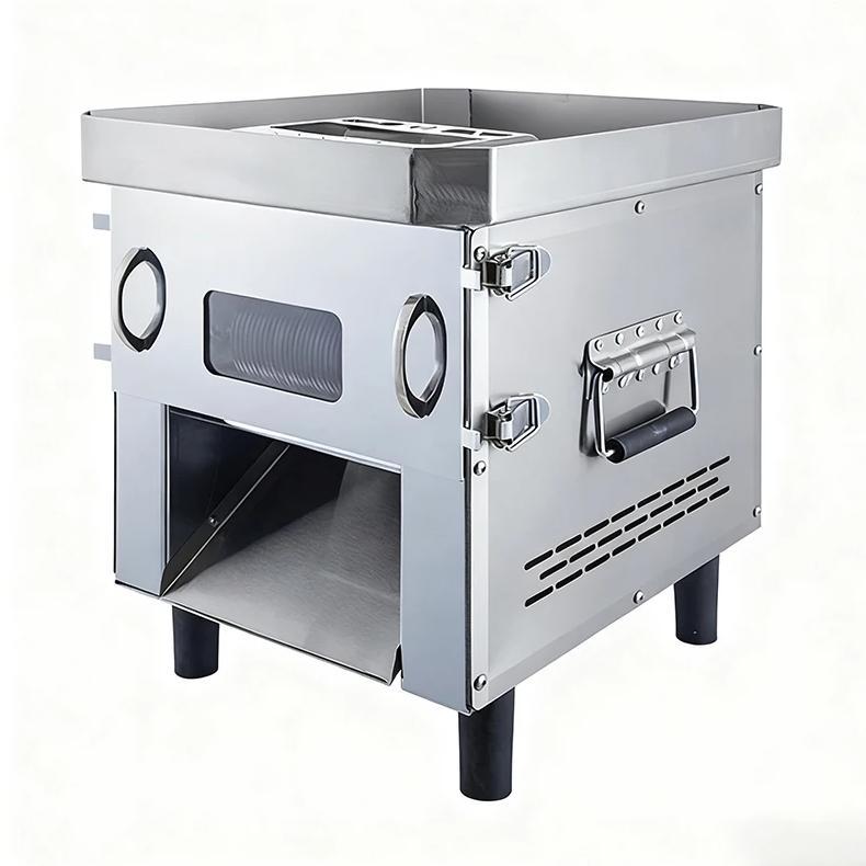 Commercial/Home Electric Meat Slicer Automatic Slicer Multifunctional Stainless Shred Slicer Cutter 