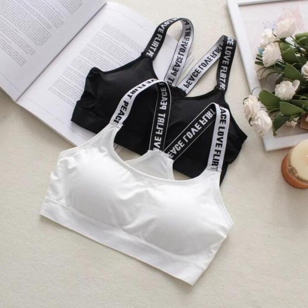 Bra Sport Wanita Olahraga - BH Atasan Fitness Yoga Gym Miniset Remaja