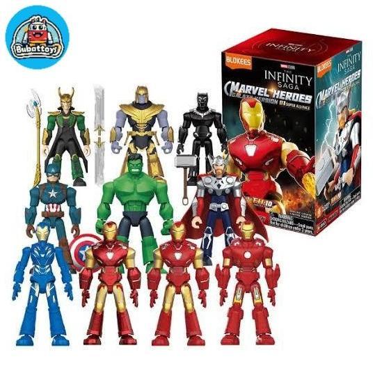 BLOKEES MARVEL HEROES MARVEL AVENGERS ACTION FIGURE ORIGINAL