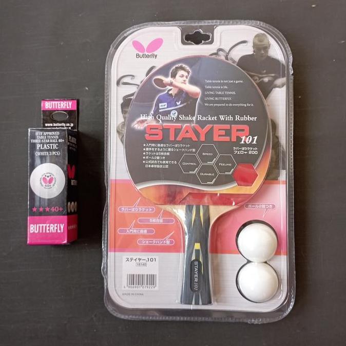 BET PINGPONG/TENIS MEJA BUTTERFLY STAYER 101