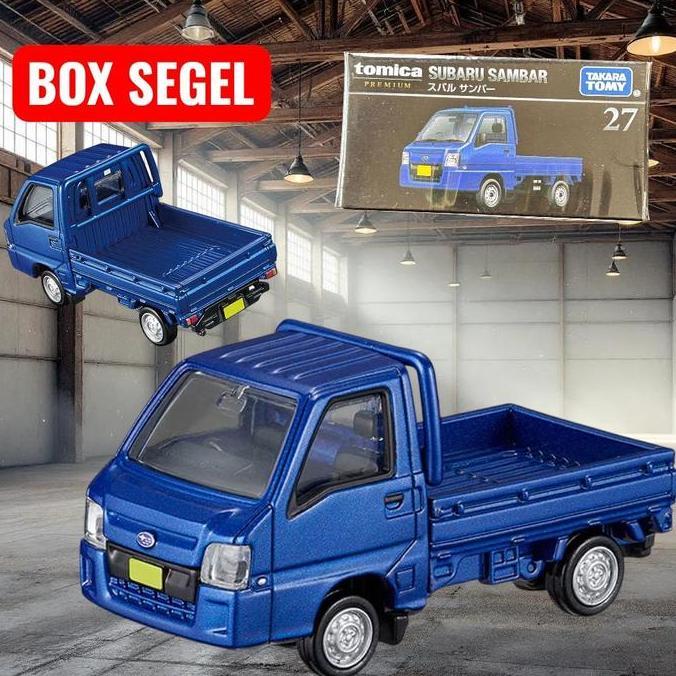 Tomica Premium 27 Subaru Sambar 6th Gen Blue